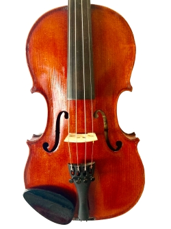 Antike 3/4  Geige für Kinder,  alte Kindervioline aus Frankreich JTL, Medio fino zu kaufen bei Geigenbau Uebel in Celle, nahe Wolfsburg.